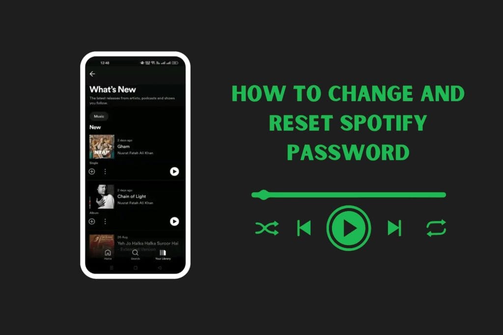Reset And Change Spotify Password