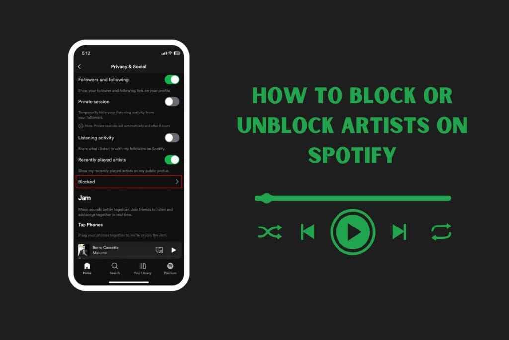 How to Block or Unblock Artists on Spotify