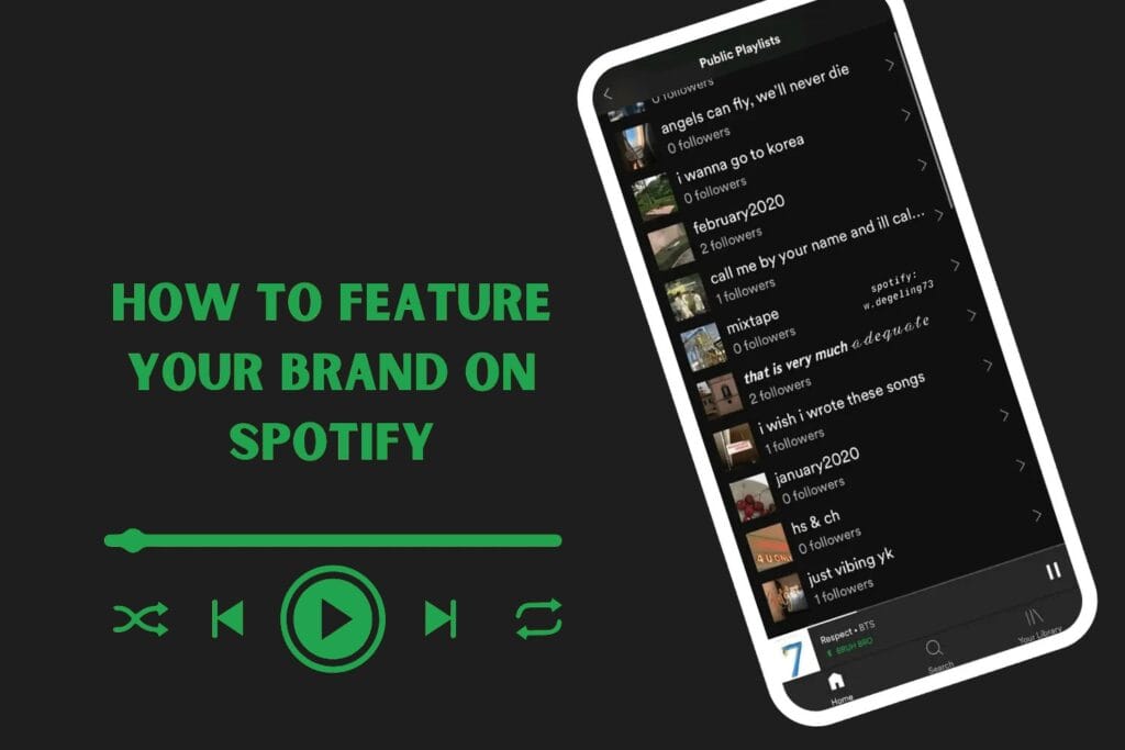 how to feature your work on Spotify playlists