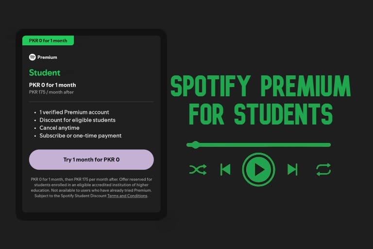 Spotify Premium for Students